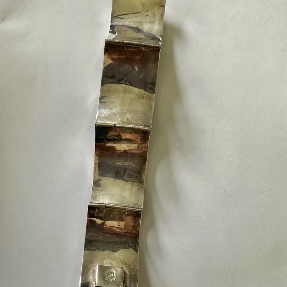 GAN MEXICO STERLING SILVER LINK BRACELET - Picture 4 of 6